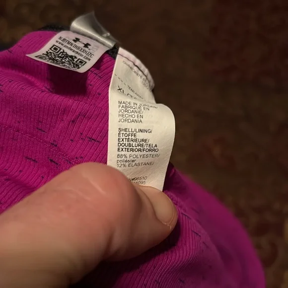 Under Armour Padded Compression Sports Bra - Picture 4 of 5